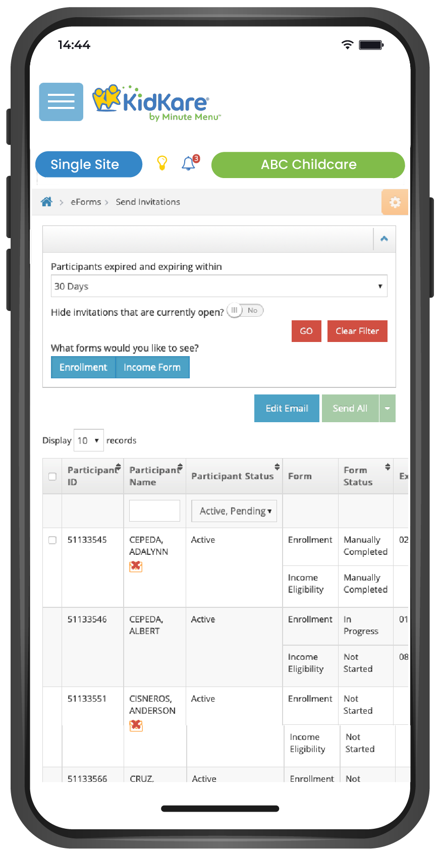 📋 cacfp menu management made simple with kidkare!... Most Trusted CACFP Software for Childcares - KidKare
