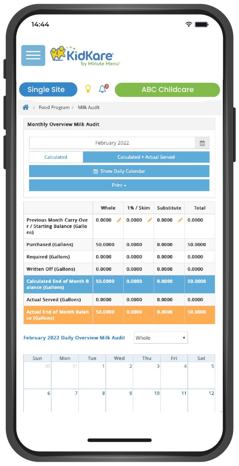 📋 cacfp menu management made simple with kidkare!... Most Trusted CACFP Software for Childcares - KidKare