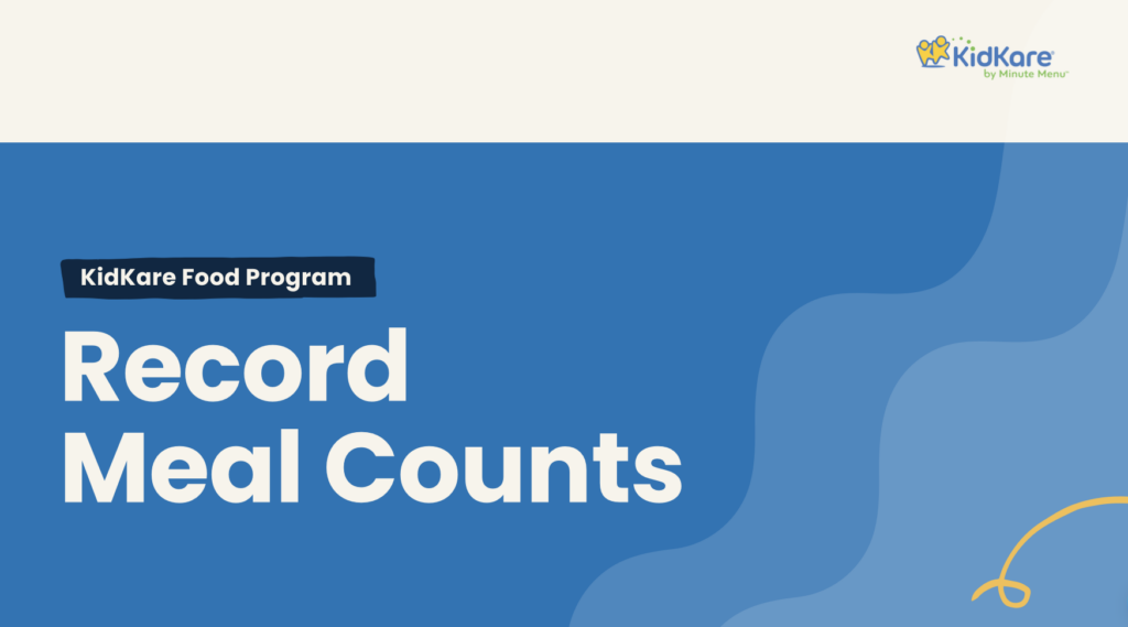 📋 cacfp menu management made simple with kidkare!... KidKare Food Program Trainings - KidKare