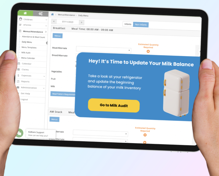 Minute Menu CX is transitioning to KidKare KidKare