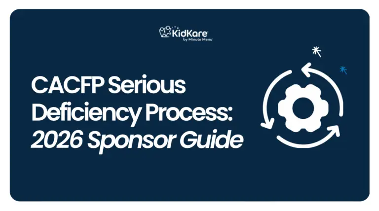 CACFP serious deficiency process
