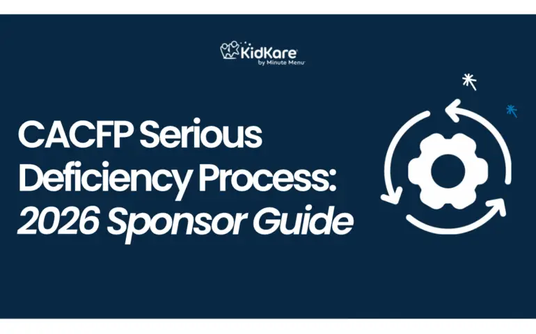 CACFP serious deficiency process