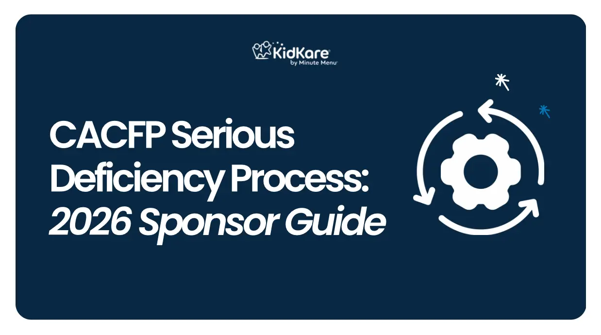 CACFP serious deficiency process