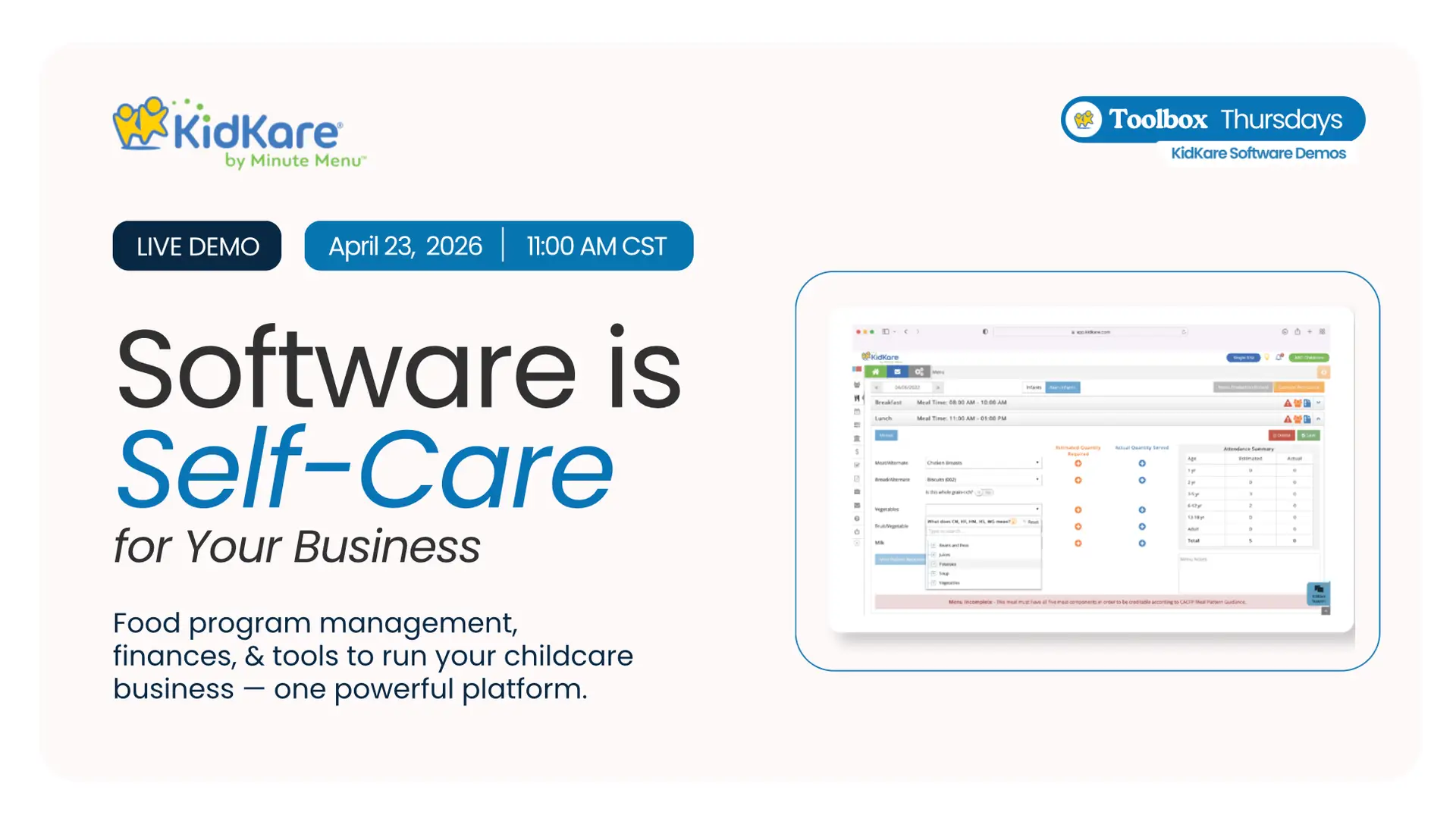 Software is Self-Care for Your Business